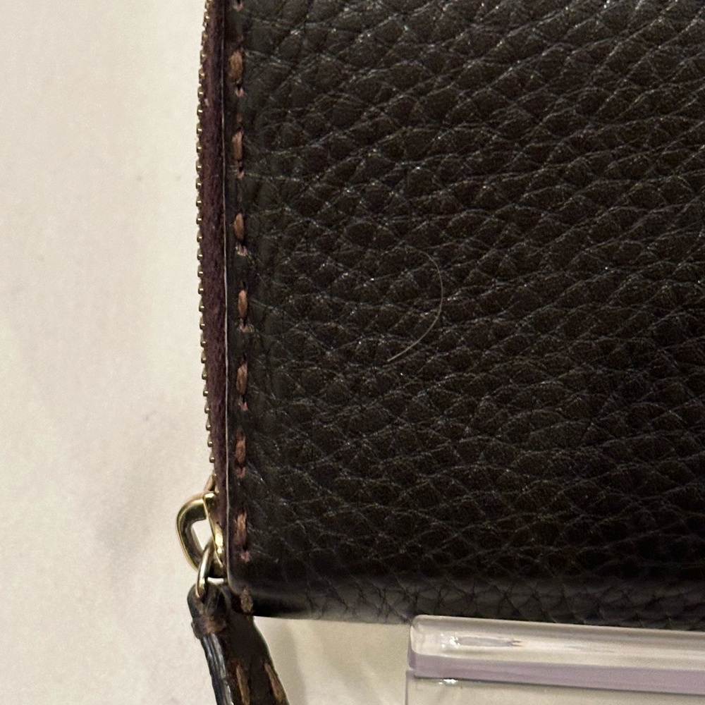 Fendi Selleria authentic brown leather with hardware in EUC see pics EUC - Picture 4 of 13